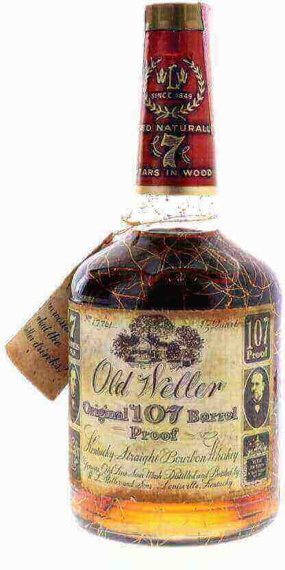 1969 Old Weller Original 107 Barrel Proof