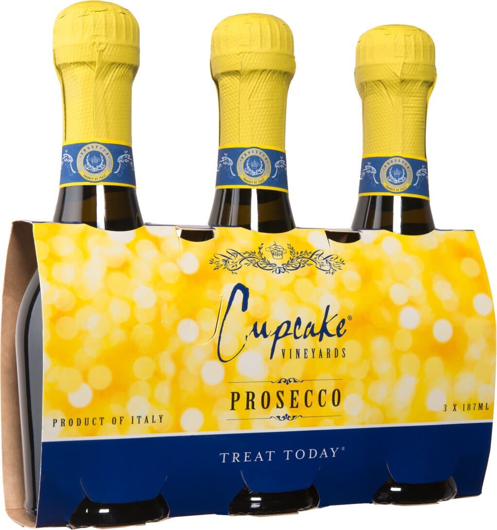 Cupcake Prosecco single, 187mL