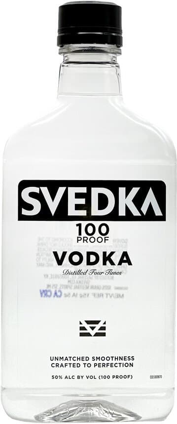 Svedka Vodka 100 Proof, 375mL