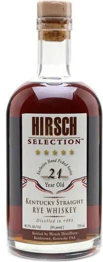 Hirsch 21 Year Rye