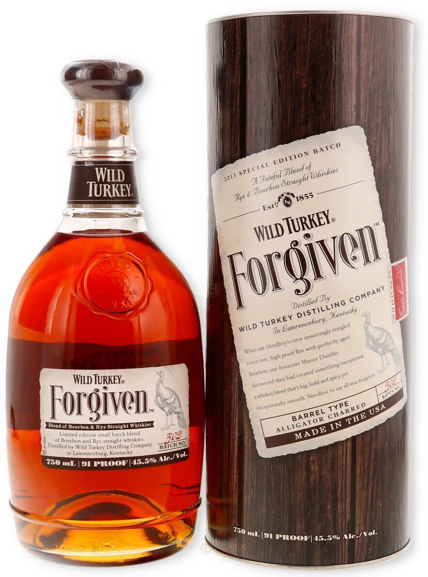 Wild Turkey Forgiven Special Edition Batch 302 First Release 2013