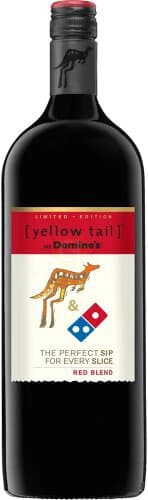 Yellow Tail & Domino's Red Blend