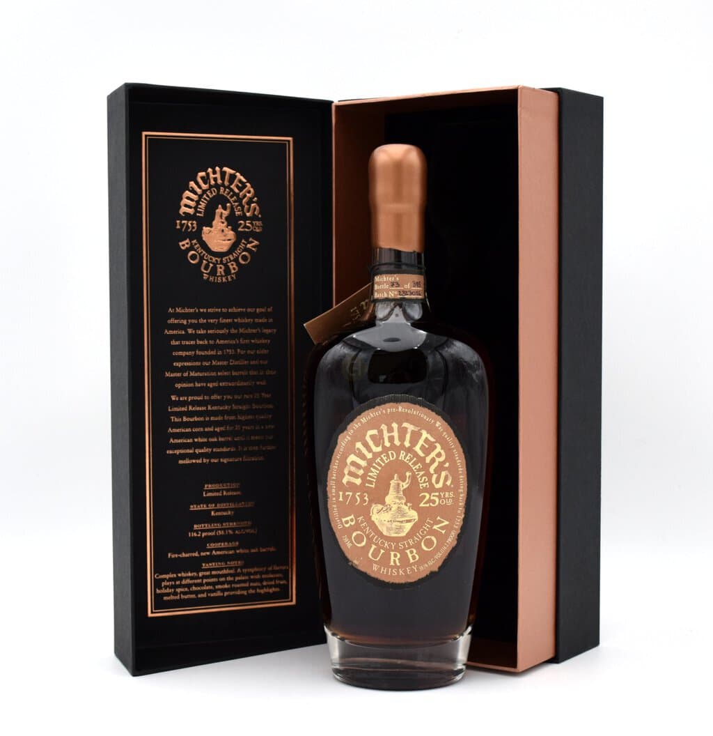 Michter’s 25 Year Bourbon – 2023 Limited Release