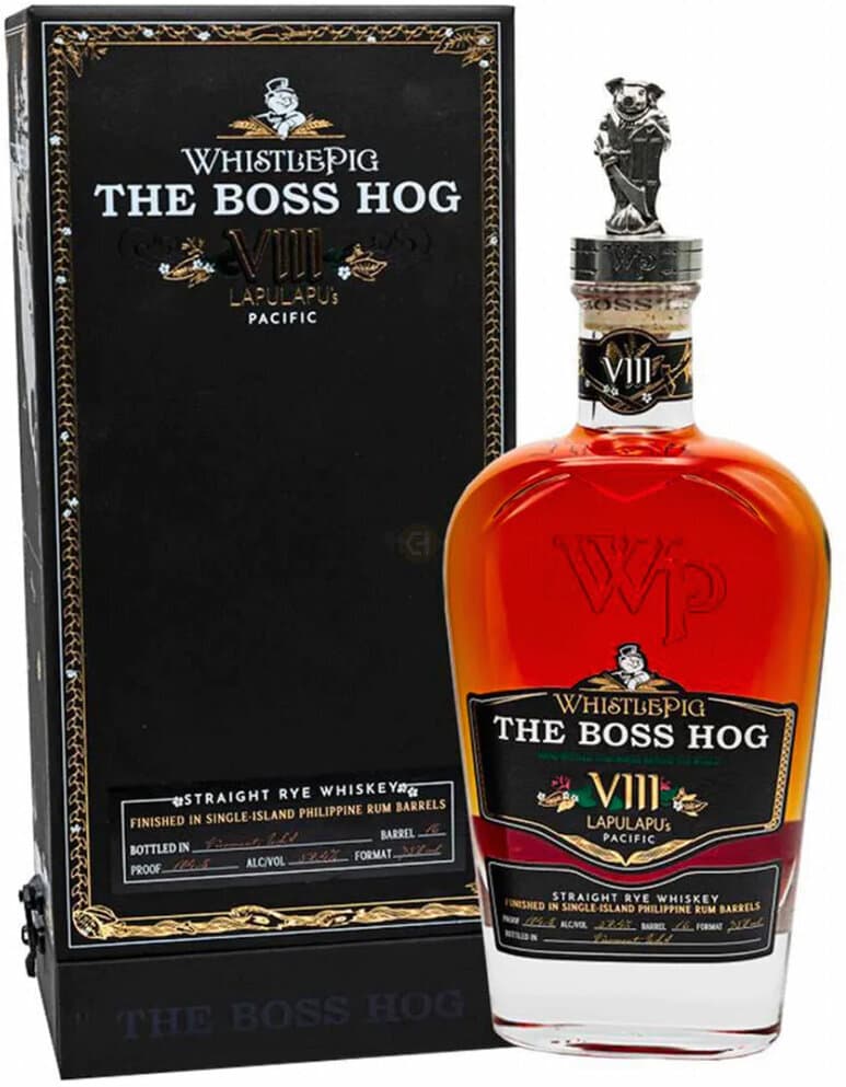 WhistlePig The Boss Hog VIII – “LapuLapu’s Pacific” Straight Rye Whiskey