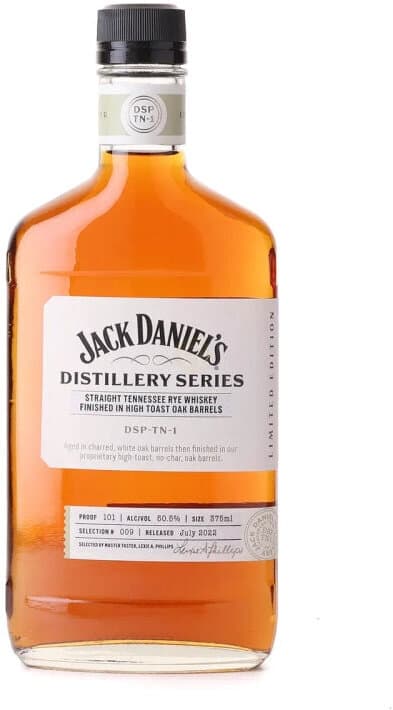 Jack Daniel's Series No. 009 High Toast Oak Barrel Finish Straight Tennessee Rye Whiskey 375ml