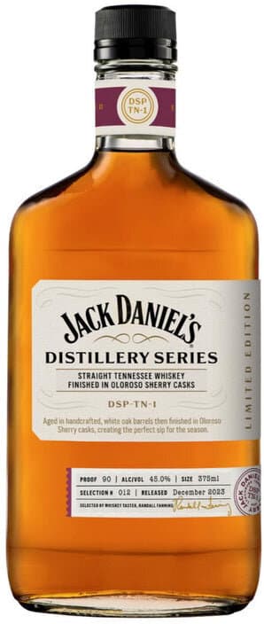 Jack Daniel's Series No. 12 Oloroso Sherry Casks Finish Straight Tennessee Whiskey 375ml
