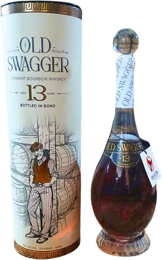 Rising Tide Spirits "Old Swagger" 13 year Bottled In Bond Straight Bourbon