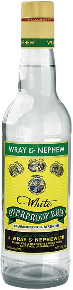 Wray & Nephew White Overproof Rum, 1L