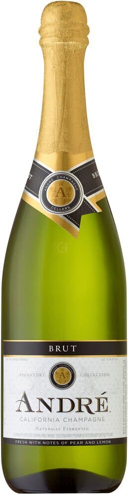 Andre Brut California Champagne Sparkling Wine, 750mL