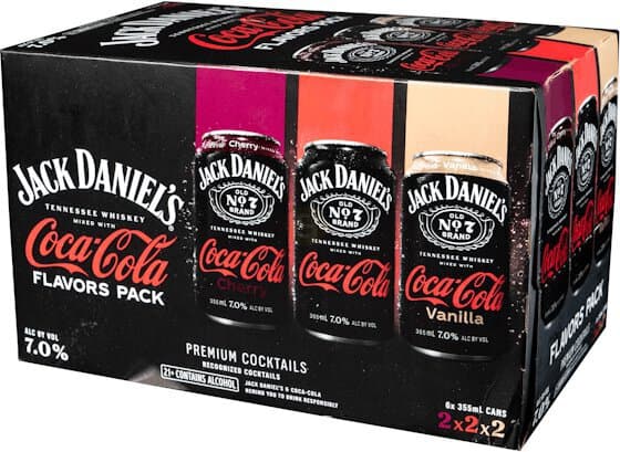Jack Daniel's & Coca Cola Variety Pack