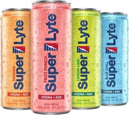 Super Lyte Vodka & Ade Variety