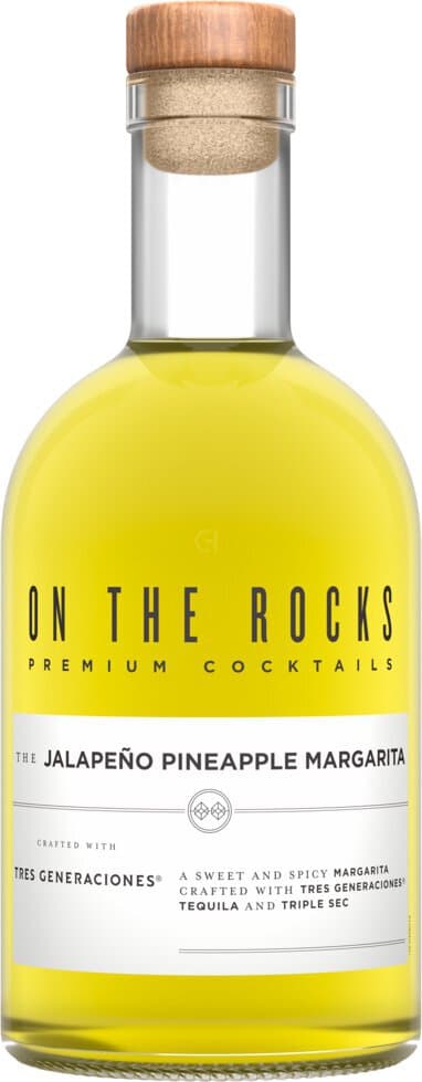 On the Rocks Tres Generaciones Jalapeño Pineapple Margarita, 750mL