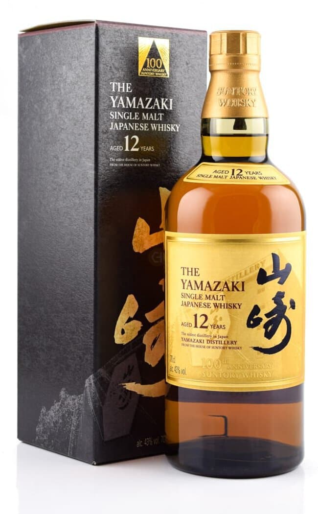 The Yamazaki 100th Anniversary 12 Year Old Japanese Single Malt Whisky, 750mL