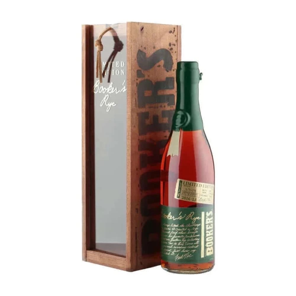 Booker's Rye Big Time Batch Limited Edition 13 Years Old Straight Rye Whiskey, 750mL