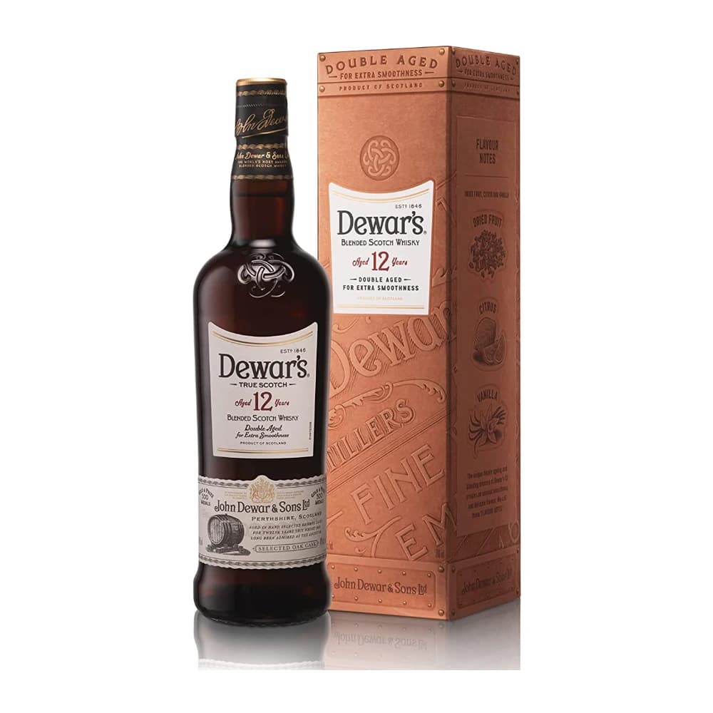 Dewars 12 Double Aged, 750mL