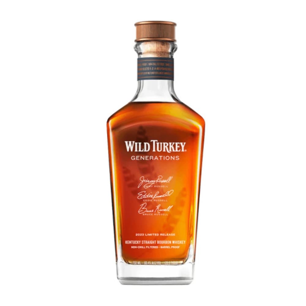 Wild Turkey Generations Kentucky Straight Bourbon 2023 Release, 750mL