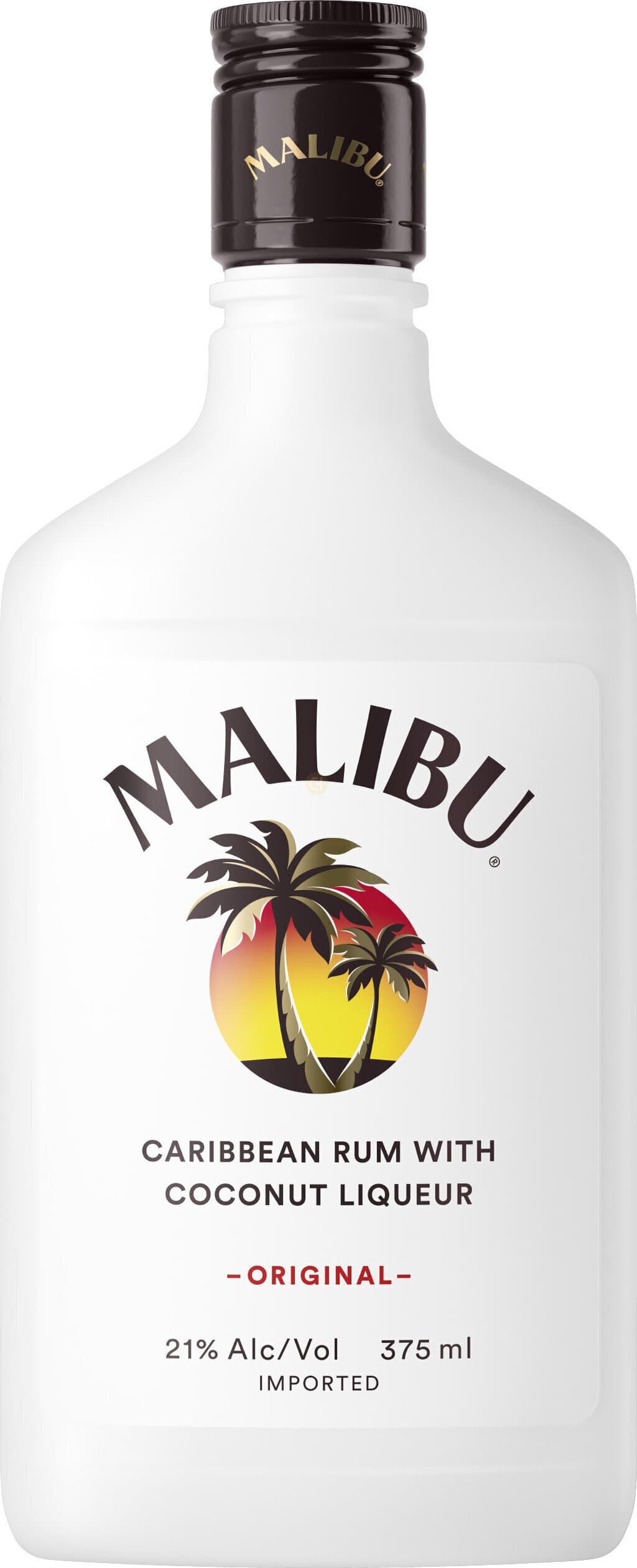 Malibu Coconut Rum, 375mL