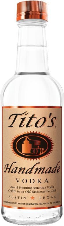 Tito's Handmade Vodka, 375mL