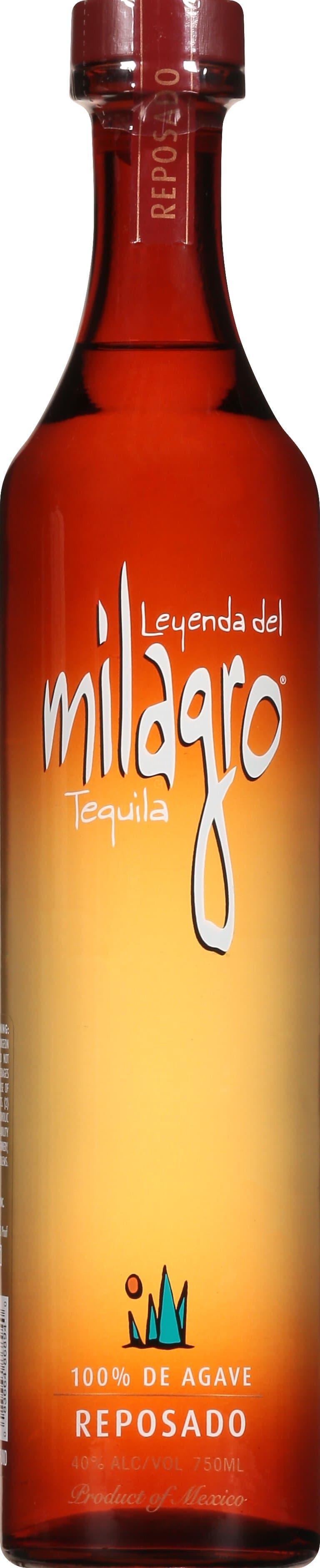 Milagro Reposado Tequila, 750mL