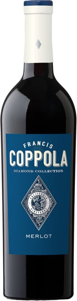 Coppola Diamond Collection Merlot Red Wine, California, 750 mL, 13.5% ABV, 750mL