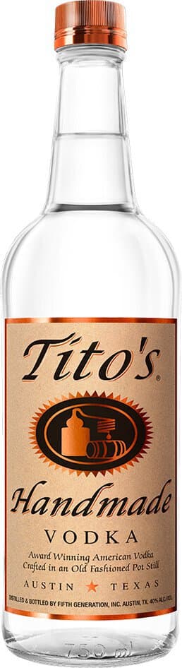 Tito's Handmade Vodka, 750mL
