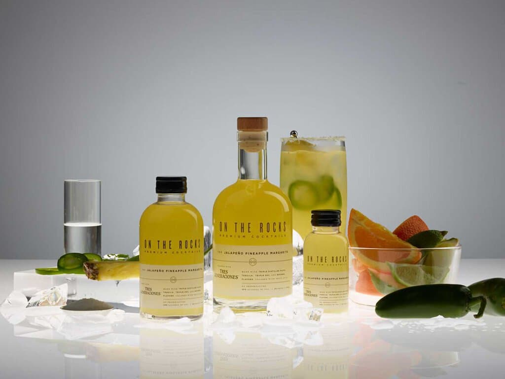 OTR On The Rocks Jalepeno Pineapple Margarita ~ Tres Generaciones