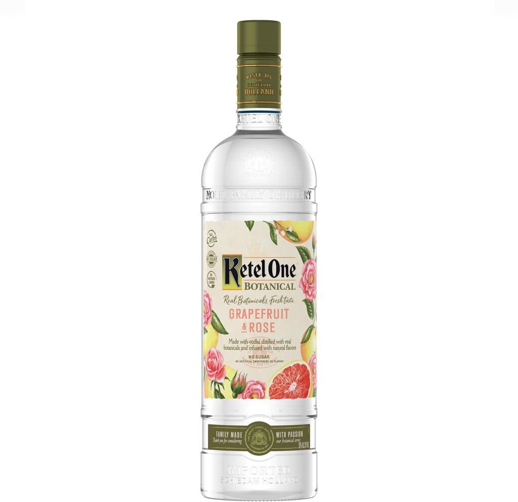 Ketel One Botanical Grapefruit & Rose Vodka, 1L