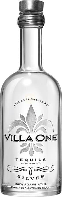 Villa One Silver Tequila, 750mL