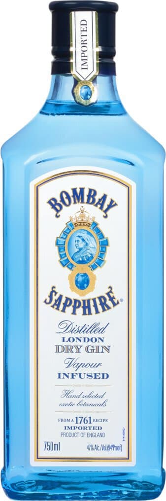Bombay Sapphire Gin, 750mL