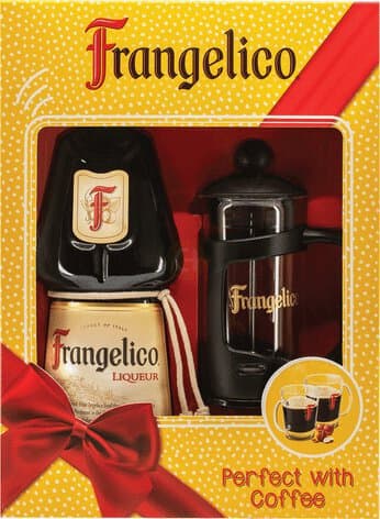 Frangelico Liqueur Gift W French Coffee Press, 750mL