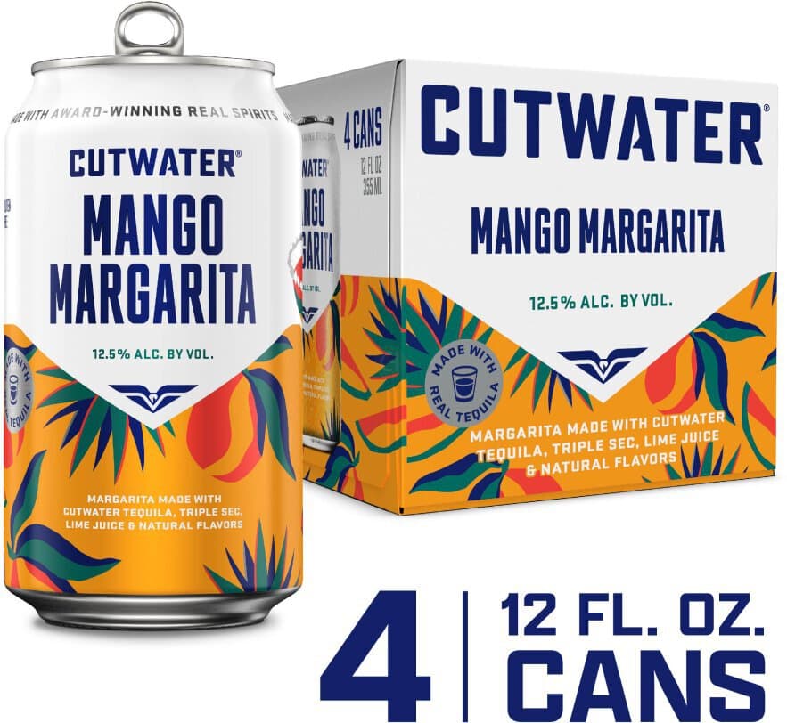 Cutwater Mango Margarita, 355mL