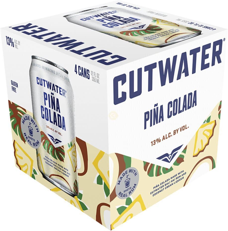 Cutwater Pina Colada, 355mL