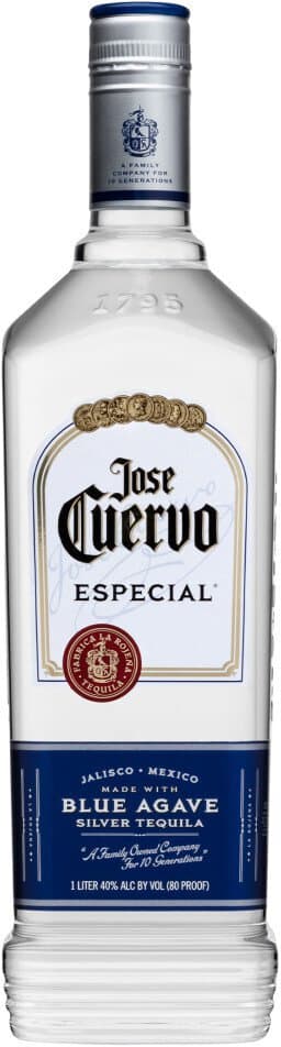 Jose Cuervo Especial Silver Tequila, 1L