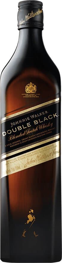 Johnnie Walker Double Black Scotch Whiskey, 750mL