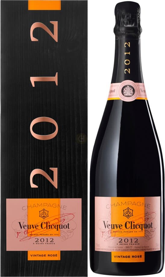 Veuve Clicquot 2012 Vintage Rose, 750mL