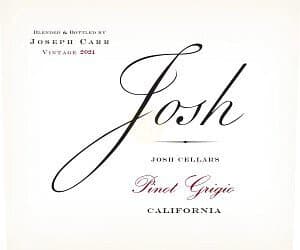 Josh Cellars Pinot Grigio, 750mL
