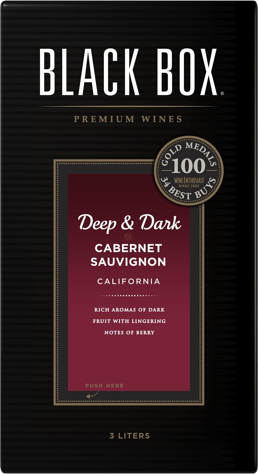 Black Box Deep & Dark Cabernet Sauvignon, 3L