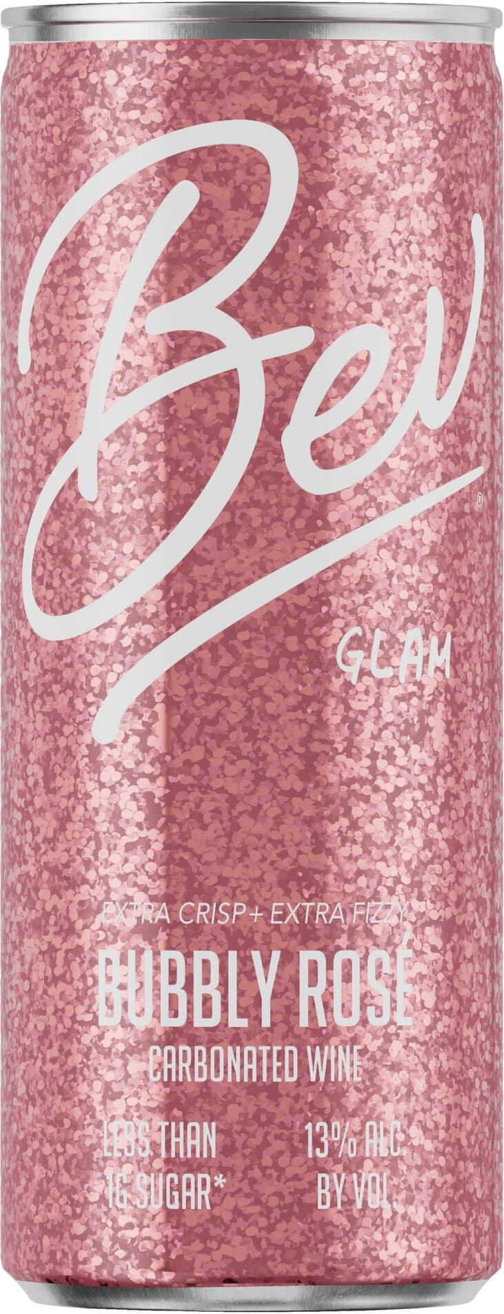 Bev Glam Sparkling Rose Wine, 250mL