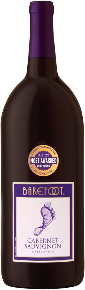Barefoot Cellars Cabernet Sauvignon Red Wine, 1.5L