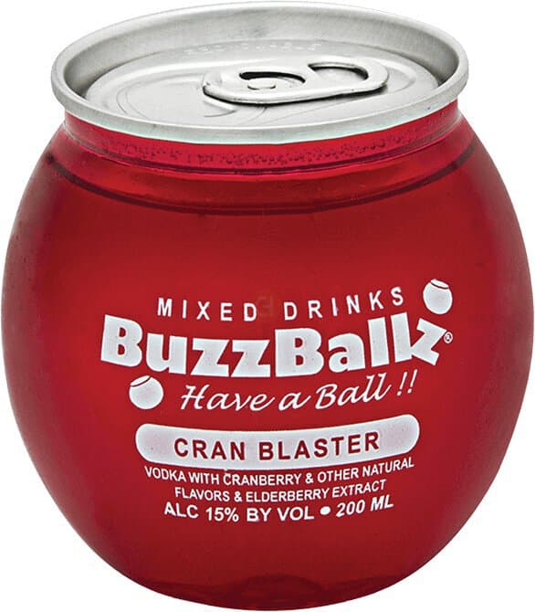 Buzz Ballz Cran Blaster, 200mL