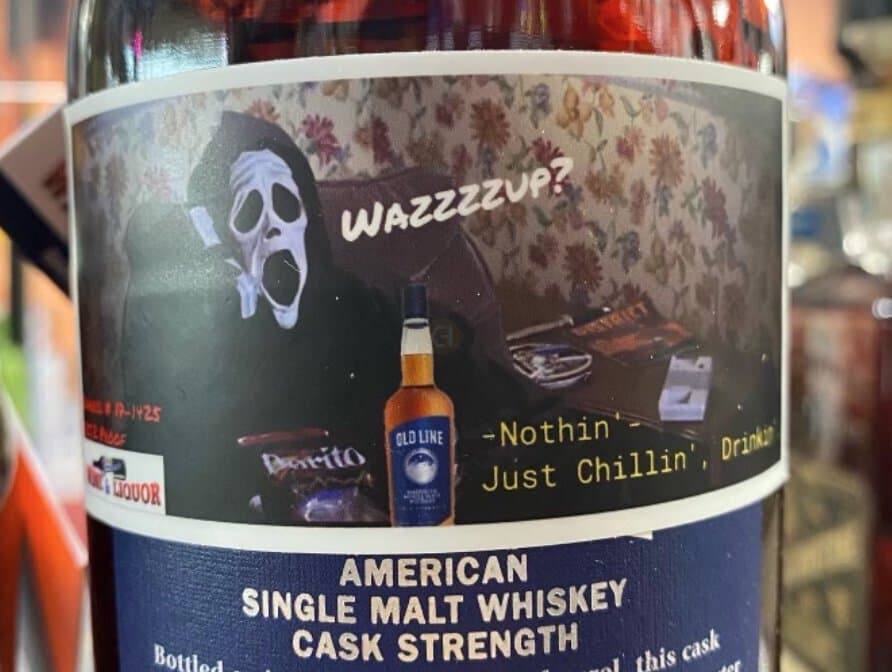 Old Line American Single Malt Private Barrel 125.2 Proof, 750mL