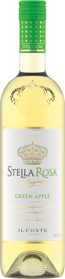 Stella Rosa Green Apple Semi-Sparkling White Wine, 750mL