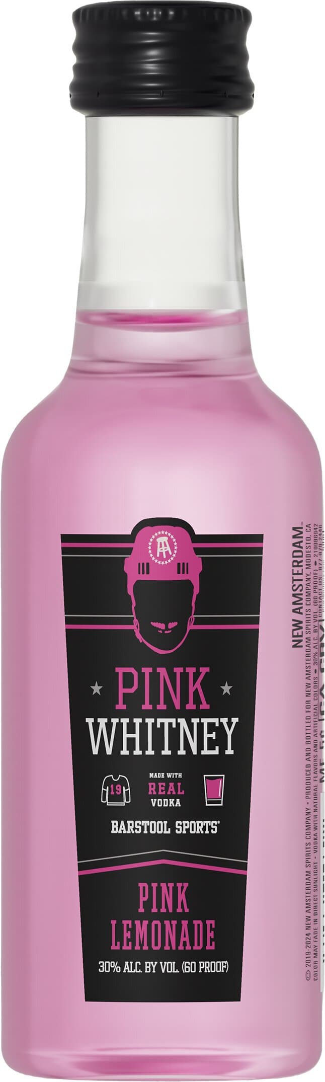 Pink Whitney Lemonade Flavored Vodka, 50mL