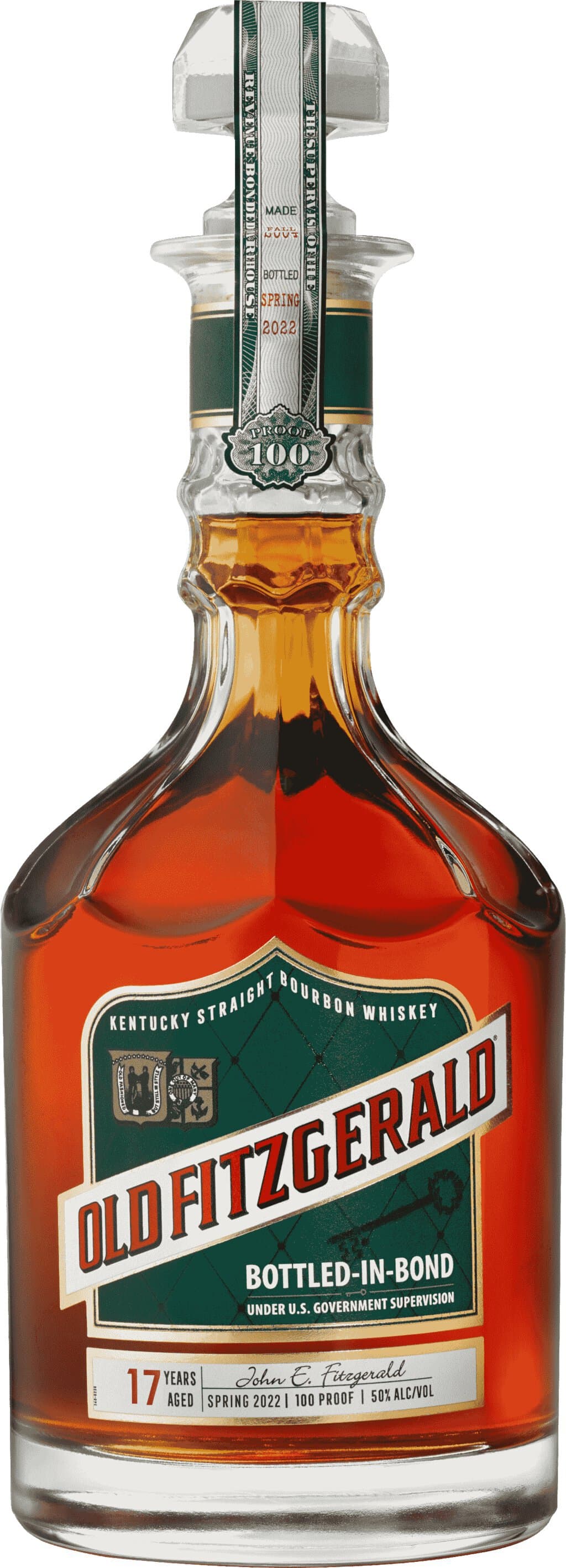 Old FItzgerald 17 Year Bottled In Bond