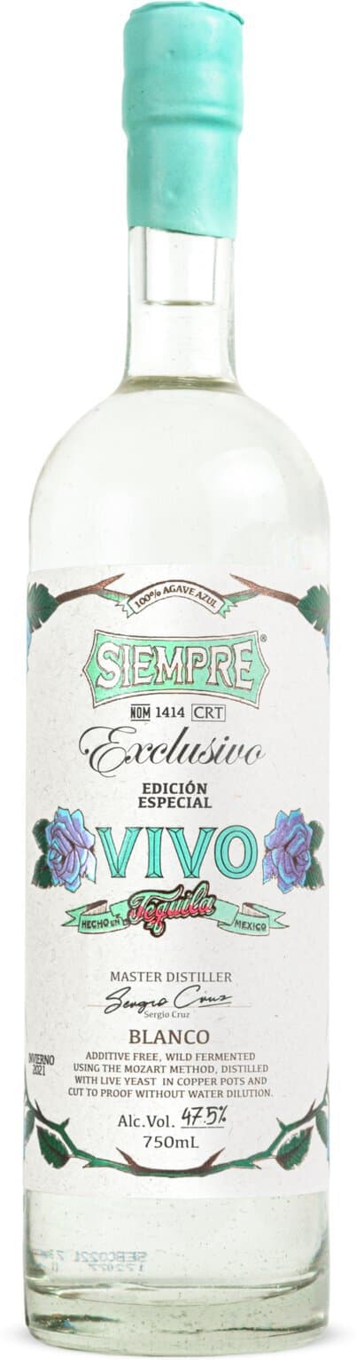 Siempre Tequila Exclusivo Vivo, 750mL