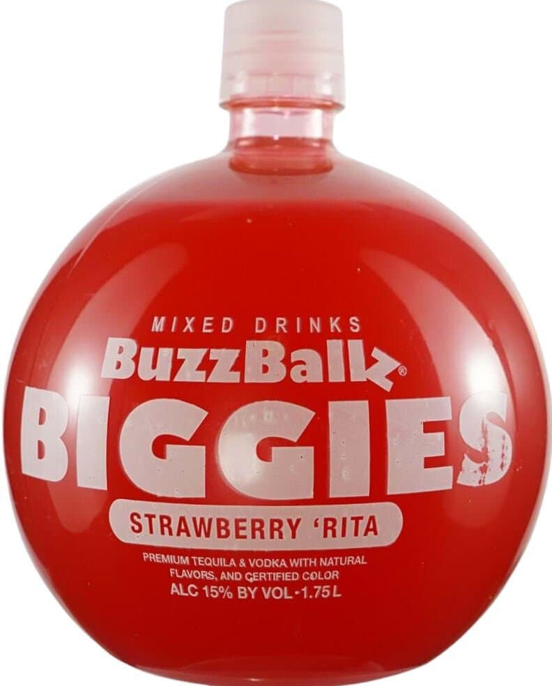 Buzzballz Biggies Strawberry Rita, 1.75L