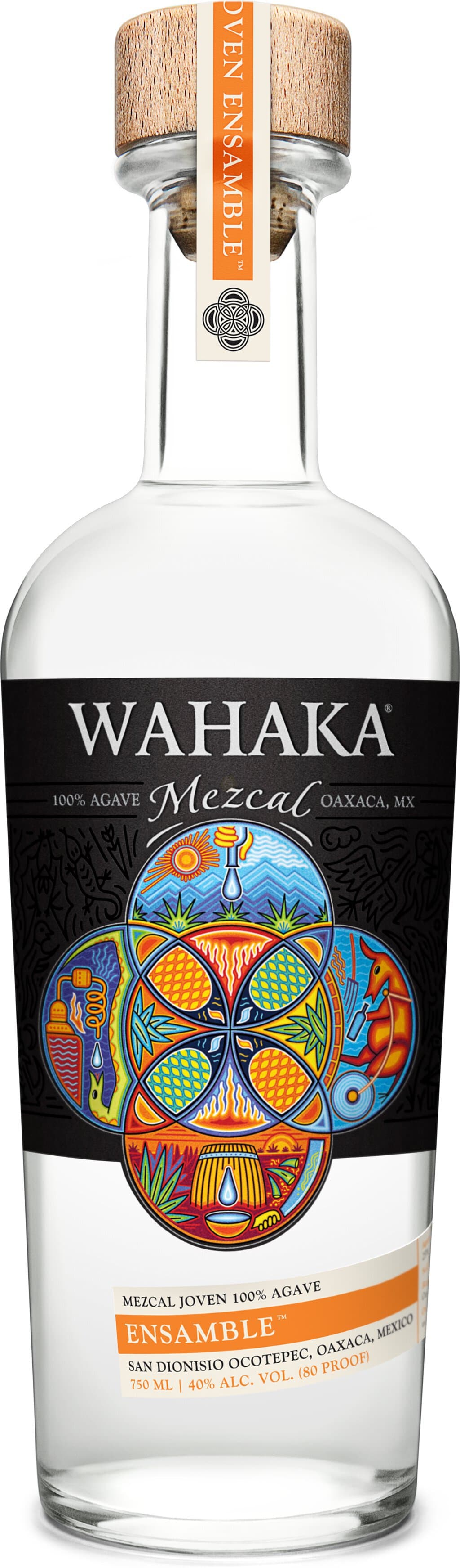Wahaka Mezcal Ensamble Joven, 750mL