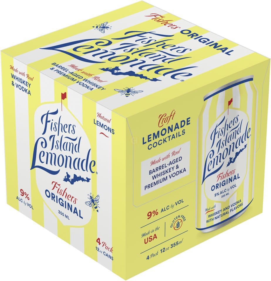 Fishers Island Lemonade Original, 355mL