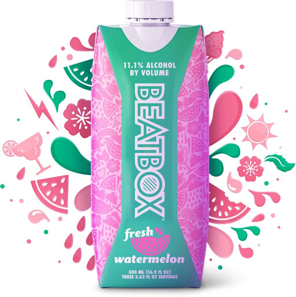 Beatbox Fresh Watermelon, 500mL