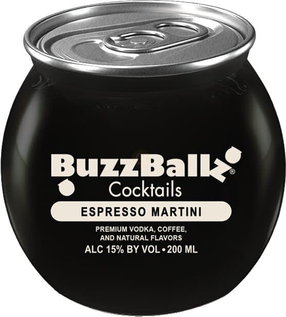 BuzzBallz Cocktails Espresso Martini, 200mL